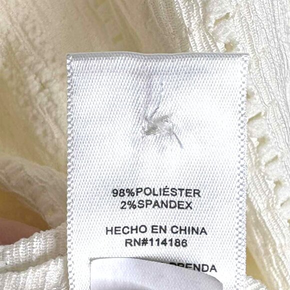 Frye Textured Long Sleeved Peasant Top - Salt Breeze (Cream) - XL - Picture 11 of 12